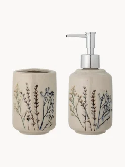 Sale Bloomingville Accessoires de salle de bain faits main Bea, 2 élém.