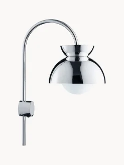Clearance Frandsen Applique murale avec prise secteur Butterfly Argenté, haute brillance