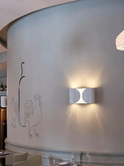 Sale Flos Applique murale design Foglio Blanc