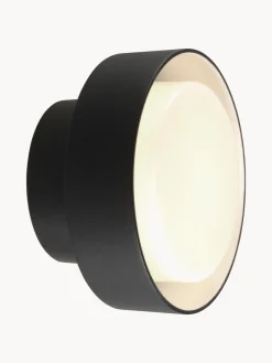 Clearance Marset Applique murale d'extérieur LED soufflée bouche Plaff-On!, intensité lumineuse variable Blanc, noir