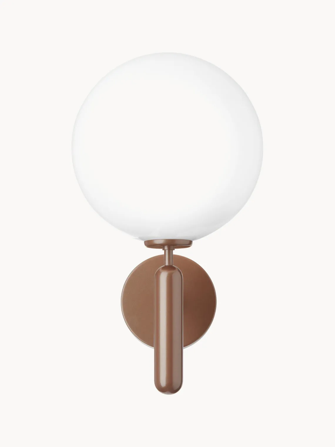 Sale Nuura Applique murale d'extérieur Miira Brun, blanc