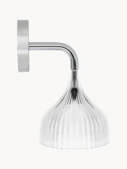 Outlet Kartell Applique murale E' Transparent, argenté