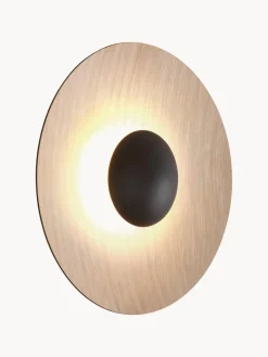 Online Marset Applique murale LED à intensité variable Ginger, tailles variées Bois clair, noir