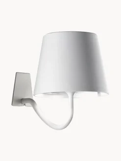 Best zafferano Applique murale LED à intensité variable Poldina Blanc, mat