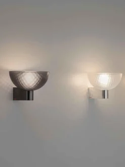 Best Kartell Applique murale LED Fata, intensité lumineuse variable Brun, argenté