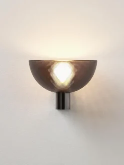 Best Kartell Applique murale LED Fata, intensité lumineuse variable Brun, argenté