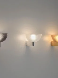 Online Kartell Applique murale LED Fata, intensité lumineuse variable Transparent, argenté