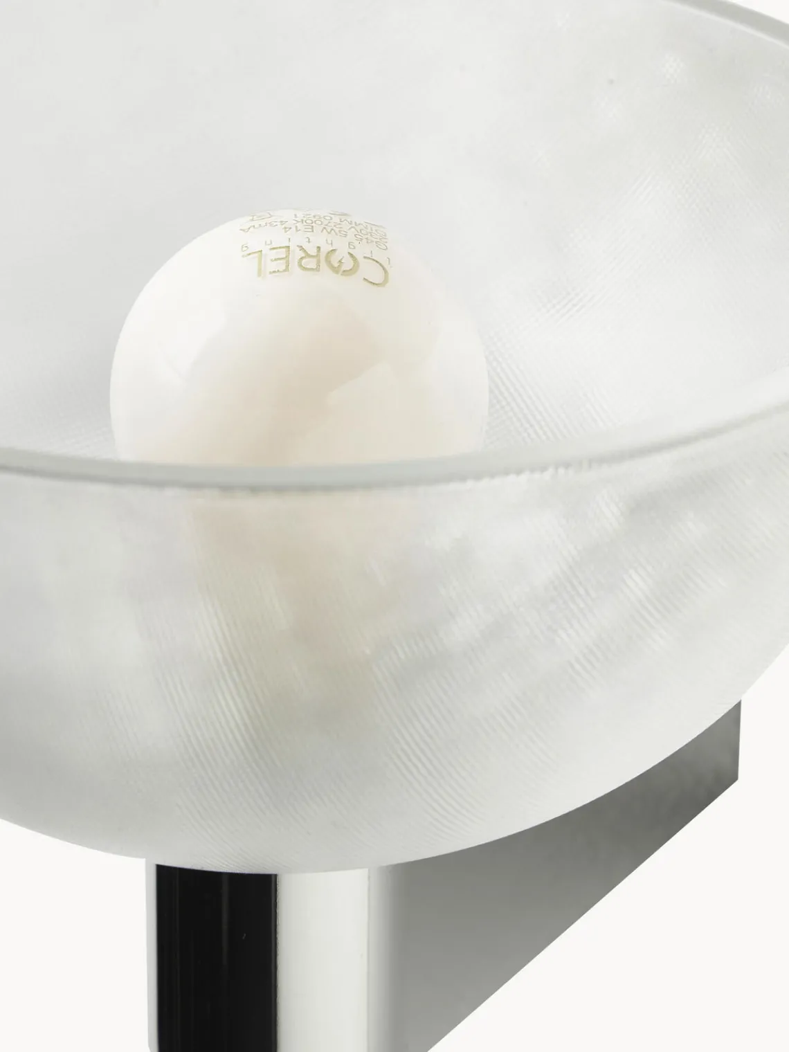 Online Kartell Applique murale LED Fata, intensité lumineuse variable Transparent, argenté