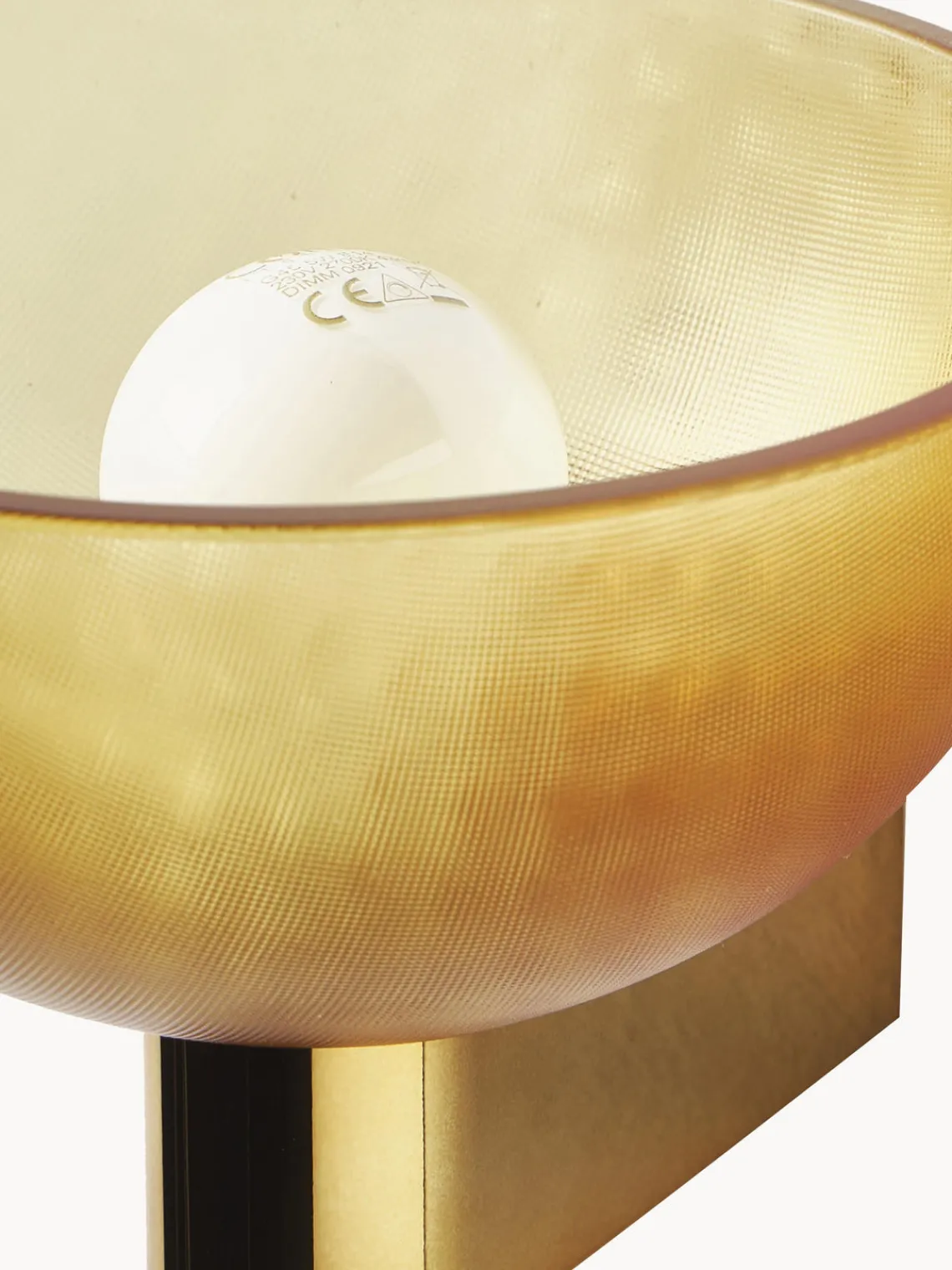 Sale Kartell Applique murale LED intensité variable Fata Doré