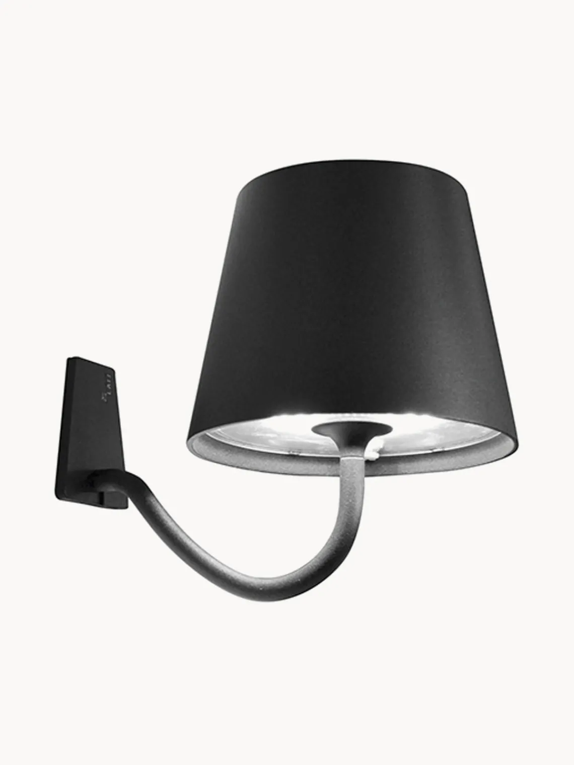 Discount zafferano Applique murale LED Poldina, intensité lumineuse variable Anthracite, mat