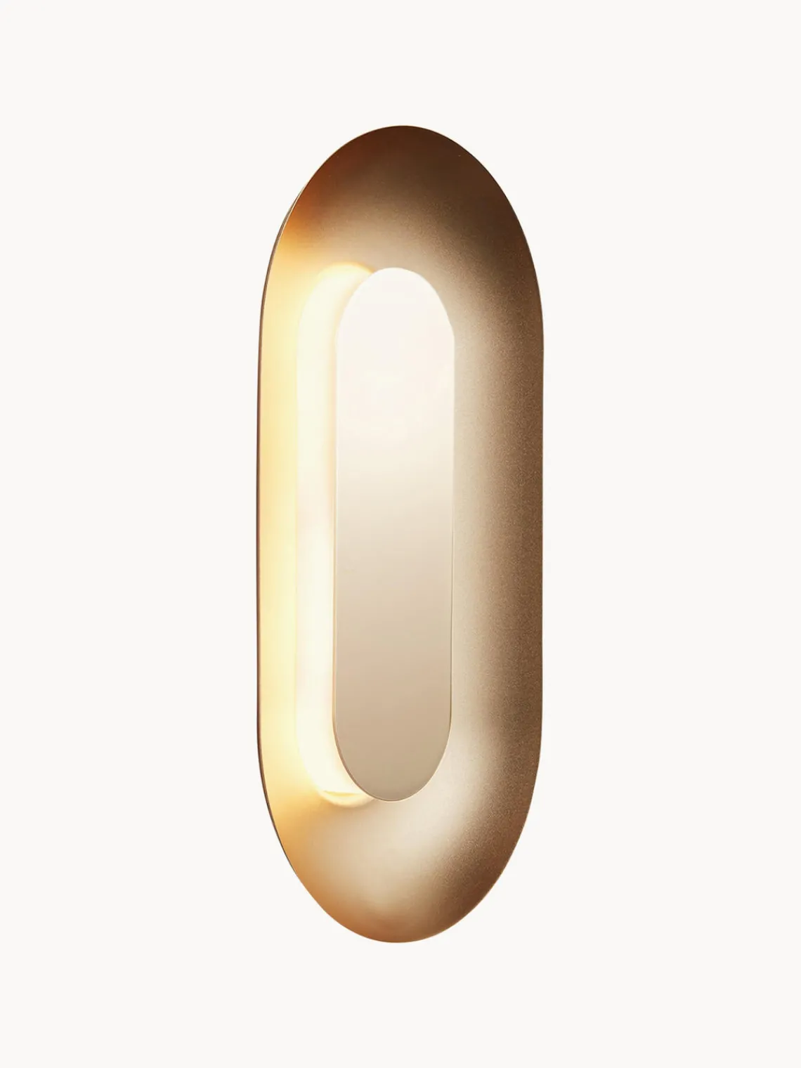 Outlet Nuura Applique murale LED Sasi, intensité lumineuse variable Doré