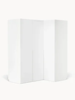 Online Westwing Collection Armoire d'angle modulaire Leon, larg. 165 cm, plusieurs variantes Blanc