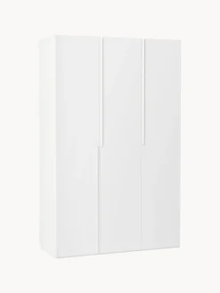 Best Westwing Collection Armoire modulaire à portes battantes Leon, larg. 150 cm, plusieurs variantes Blanc