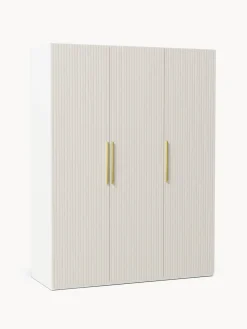 Best Westwing Collection Armoire modulaire à portes battantes Simone, larg. 150 cm, plusieurs variantes Bois, beige clair