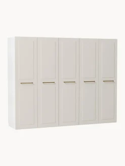 Discount Westwing Collection Armoire modulaire à portes battantes Charlotte, larg. 250 cm, plusieurs variantes Beige