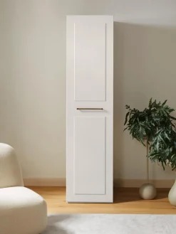 Discount Westwing Collection Armoire modulaire à portes battantes Charlotte, larg. 50 cm, plusieurs variantes Beige