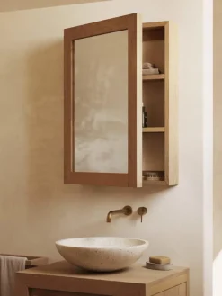 Fashion Westwing Armoire murale avec miroir Plubia