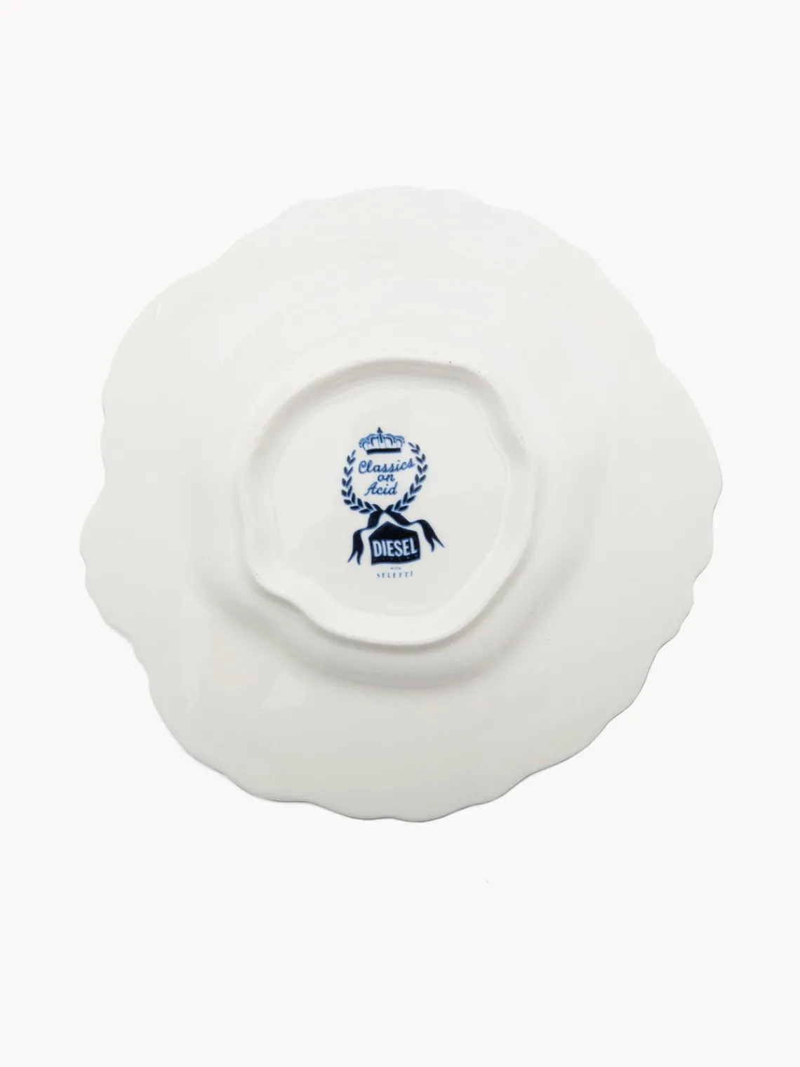 Outlet SELETTI Assiette à dessert en porcelaine Classic On Acid