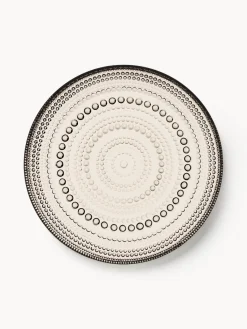 Fashion iittala Assiette à dessert en verre Kastehelmi Beige, transparent