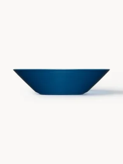 Discount iittala Assiette creuse en porcelaine Teema Bleu foncé
