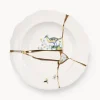 Outlet SELETTI Assiette creuse en porcelaine Kintsugi