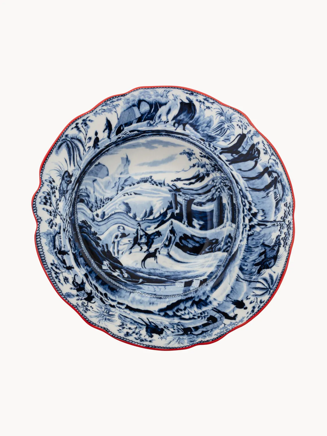 Sale SELETTI Assiette creuse en porcelaine Classic On Acid