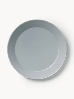 Hot iittala Assiette plate en porcelaine Teema Gris