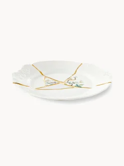 Fashion SELETTI Assiette plate en porcelaine Kintsugi