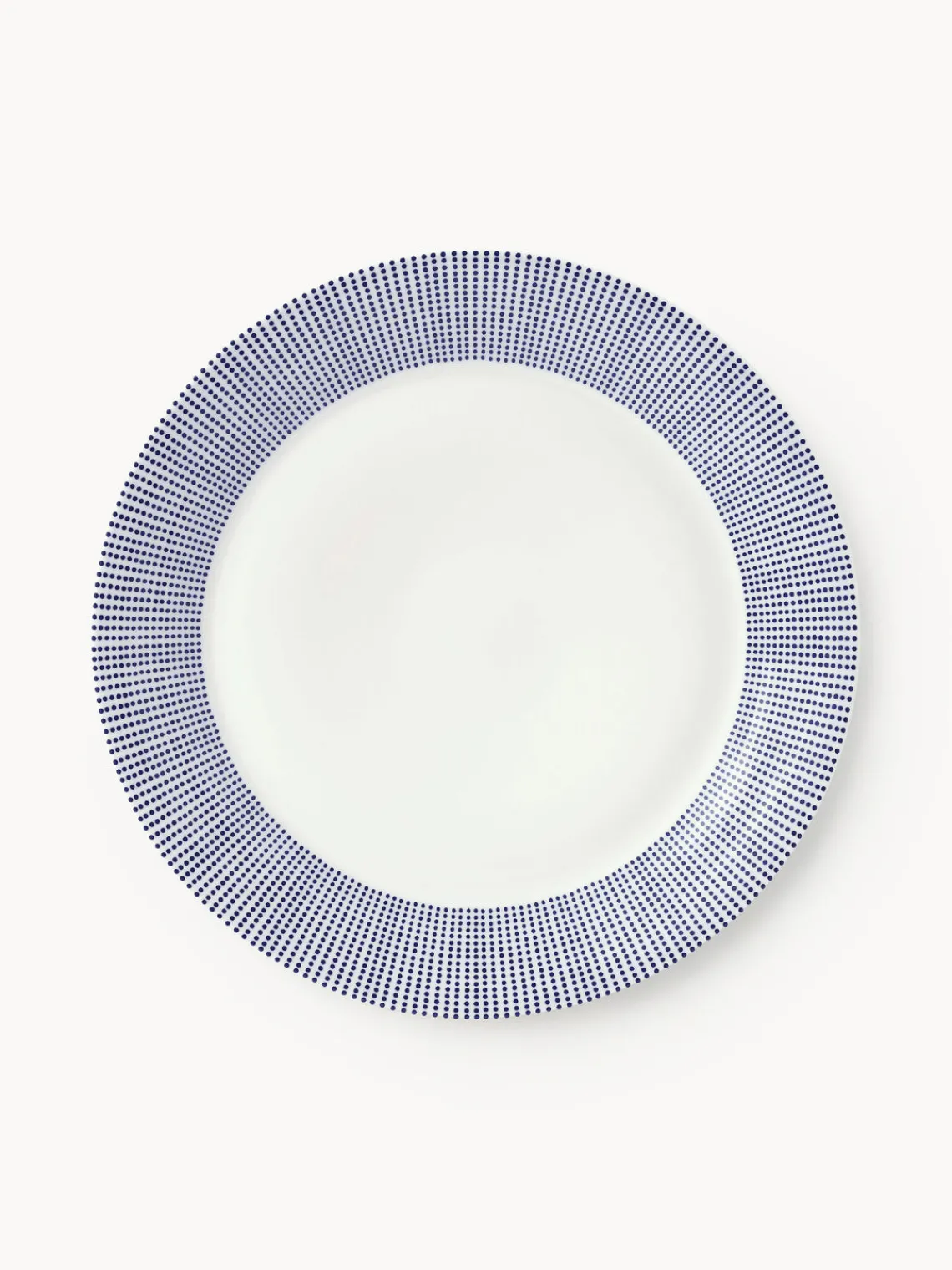 Fashion ROYAL DOULTON Assiette plate en porcelaine Pacific Blue Pointillé