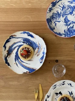 Online SELETTI Assiette plate en porcelaine Classic On Acid