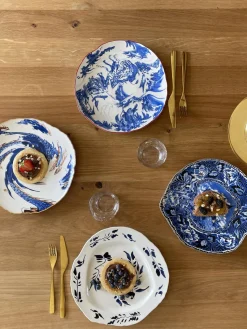 Best SELETTI Assiette plate en porcelaine Classic On Acid