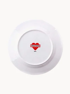 Fashion SELETTI Assiette plate en porcelaine Globe
