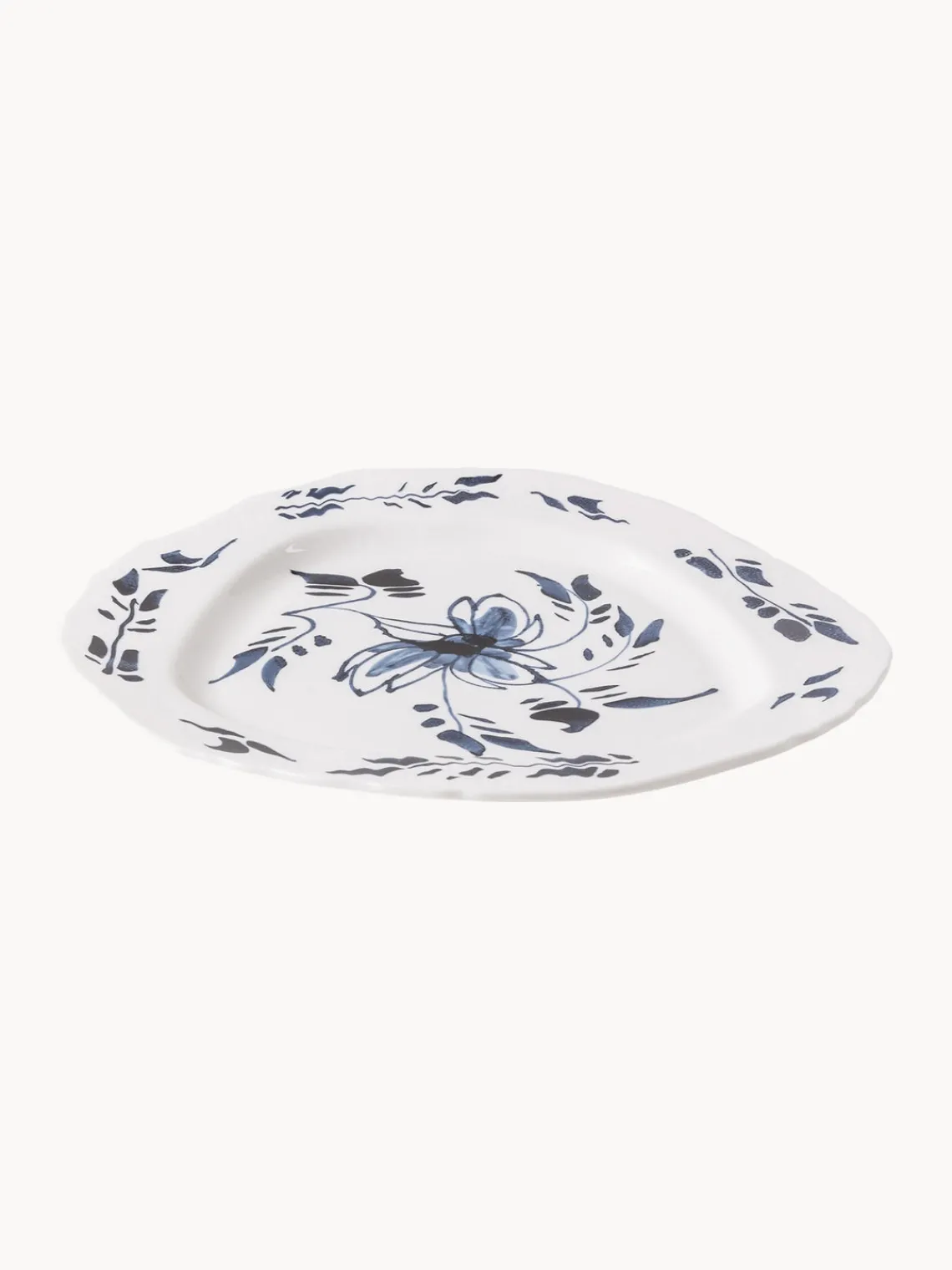 Clearance SELETTI Assiette plate en porcelaine Classic On Acid