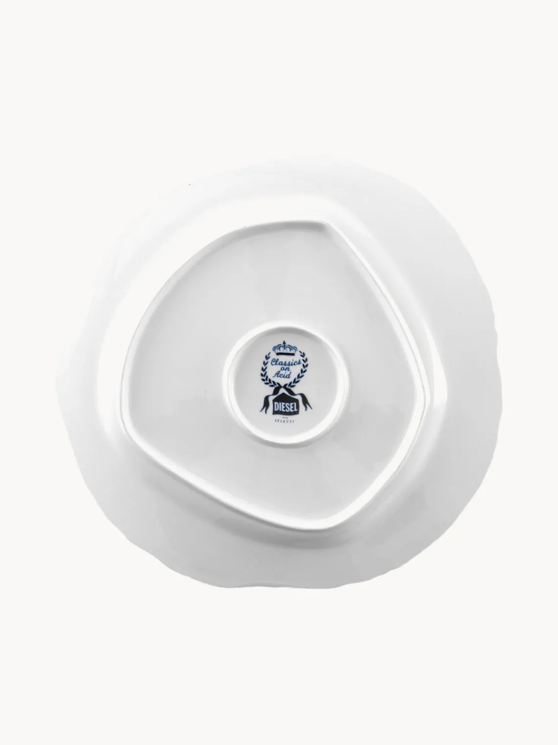 Clearance SELETTI Assiette plate en porcelaine Classic On Acid