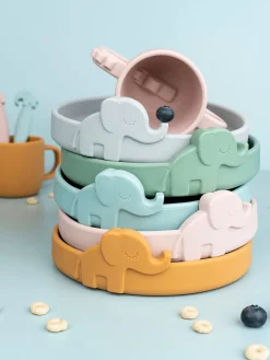 Fashion Done by Deer Assiette pour enfants Peekaboo Vert