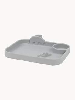 Discount Done by Deer Assiette pour enfants Peekaboo Gris clair