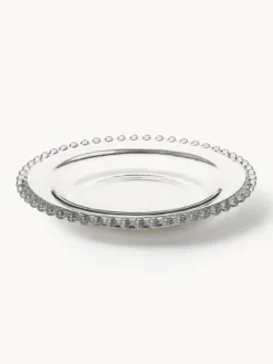 Online Cote Table Assiettes à dessert à bord décoré Perles, 2 pièces