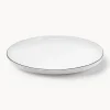Fashion Broste Copenhagen Assiettes à dessert artisanales en porcelaine Salt, 4 pièces
