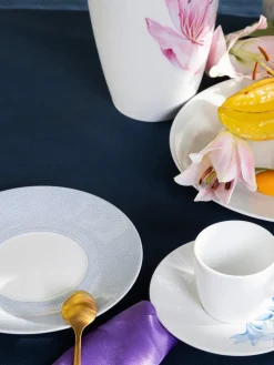 Best Meissen Assiettes à dessert artisanales en porcelaine Cosmopolitan, 2 pièces