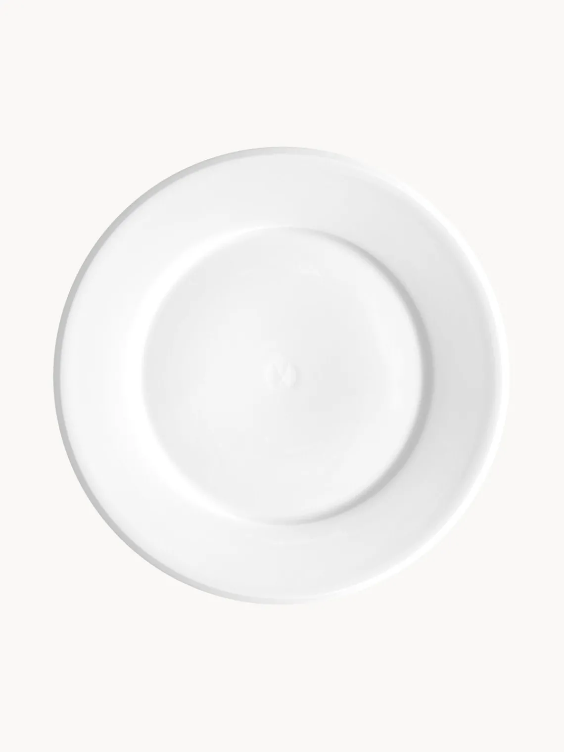 Fashion Meissen Assiettes à dessert artisanales en porcelaine Vitruv, 2 pièces Blanc