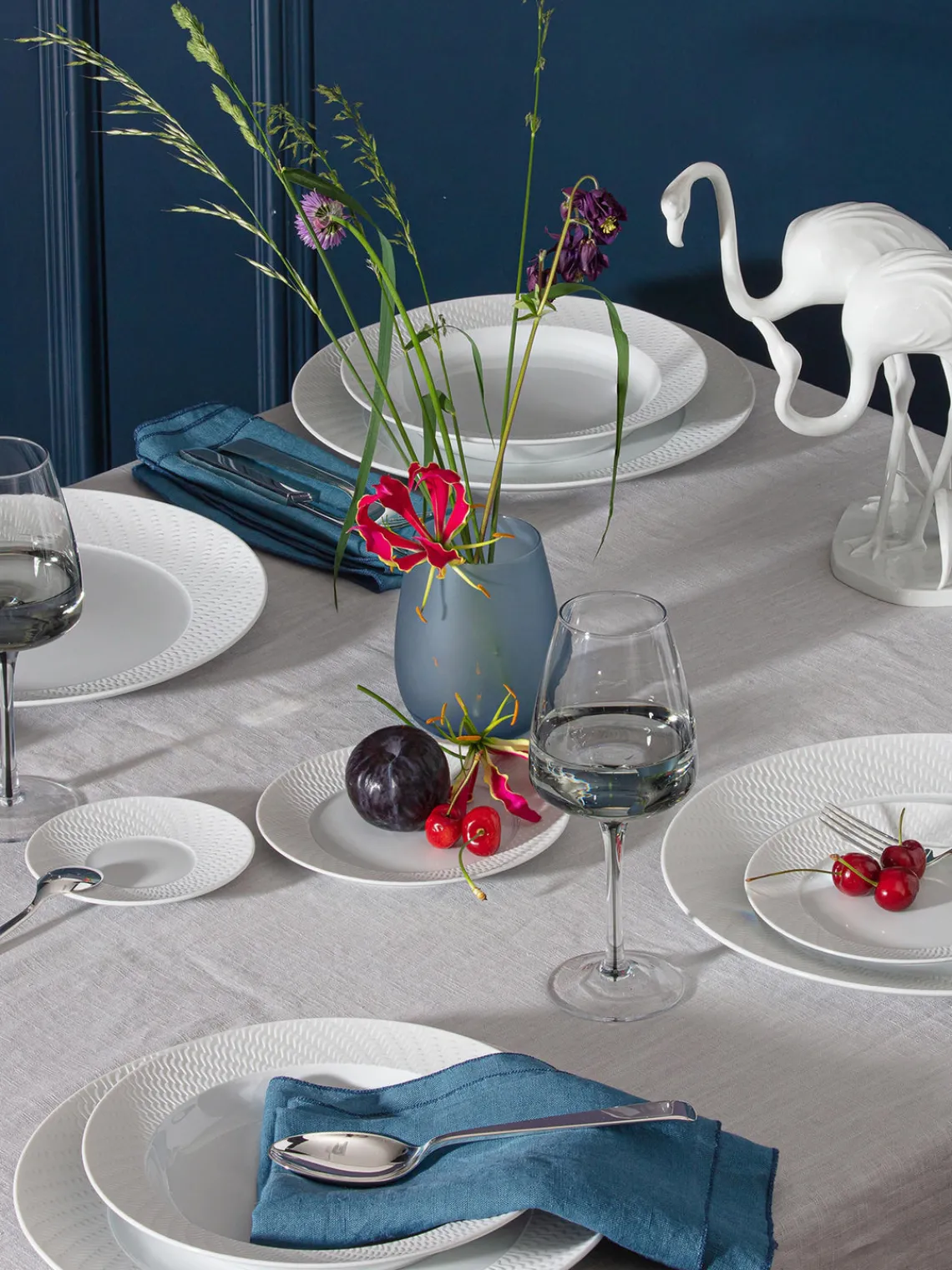 New Meissen Assiettes à dessert artisanales en porcelaine No. 41, 2 pièces
