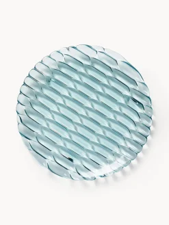 Best Kartell Assiettes à dessert avec motif texturé Jellies, 4 pièces Bleu ciel