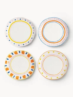 New &k Amsterdam Assiettes à dessert en porcelaine Boavista, 4 élém.