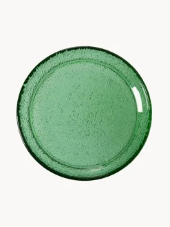 Online HKLIVING Assiettes à dessert en verre The Emeralds, 2 pièces