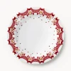 Fashion Bjørn Wiinblad Assiettes à dessert peintes à la main Guirlande, 4 pièces