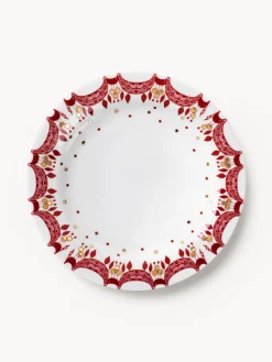 Fashion Bjørn Wiinblad Assiettes à dessert peintes à la main Guirlande, 4 pièces