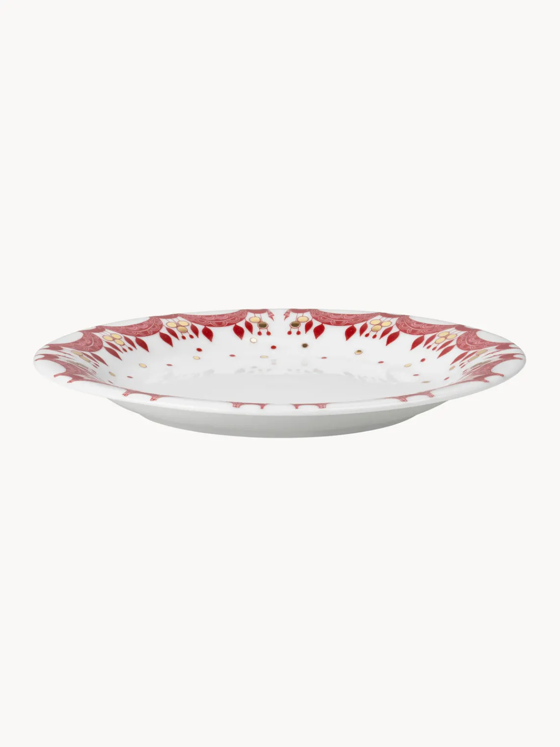 Fashion Bjørn Wiinblad Assiettes à dessert peintes à la main Guirlande, 4 pièces