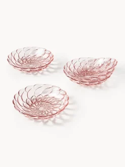 Online Kartell Assiettes creuses avec motif texturé Jellies, 4 pièces Rose pâle