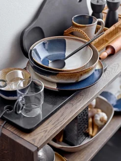 Best Bloomingville Assiettes plates artisanales avec dégradé Jules, 2 pièces