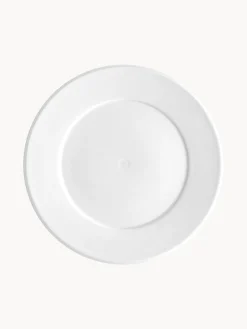 Clearance Meissen Assiettes plates artisanales en porcelaine Vitruv, 2 pièces Blanc